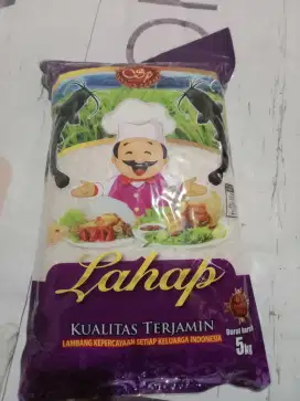 Beras premium lahap