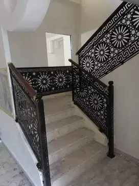 balcony railing laser cutting design