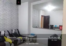Dijual Apartement Cosmo Residence High Floor 1BR Full Furnished