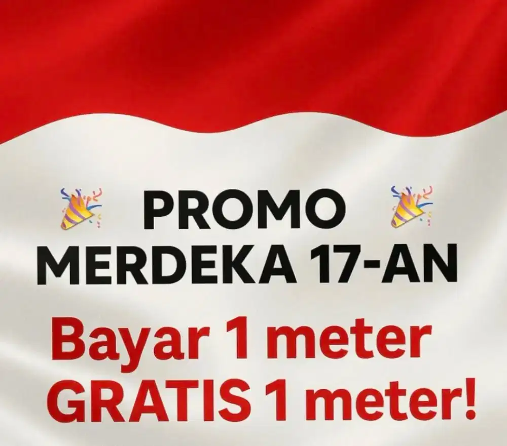 Promo kemerdekaan 80 thn