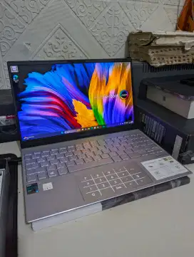 Laptop Bisnis Premium Asus Zenbook 13 Intel EVO Core i7 Layar OLED HDR