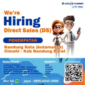 Dibutuhkan secepatnya spb / spg dan direct sales