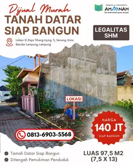 TANAH MURAH DKT KOLAM RENANG ALUNG TJ SENANG
