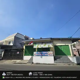 Rumah Slipi Kemanggisan Palmerah Bisa Usaha Jalan Lebar