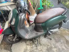 Scoopy Prestige Keyless Warna Hijau Tahun 2023 Pajak Hidup