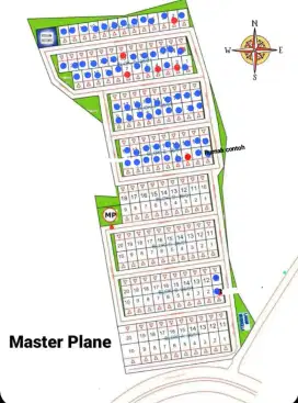 Jual tanah 2.2 hektar lebih