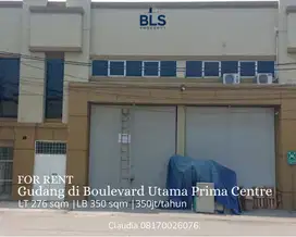 For RENT Gudang di Boulevard Utama Prima Centre
