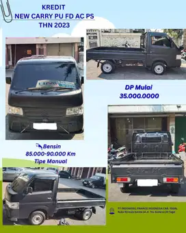 Dijual Kredit Carry Pick Up 2023 DP mulai 35 JUTA