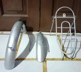 Boncengan Belakang Sepeda dan Spakbor Depan Belakang