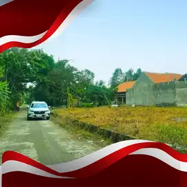 Dekat UII Kaliurang Tanah Pekarangan SHM Siap AJB