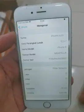 Iphone 6b16Gb mulus normal semua