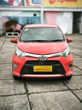CALYA 2018 G MANUAL MT GARANSI BUKAN TAXI ONLINE MERAH KM ASLI 2019
