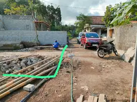 Tanah kavling luas 117m2 diutara kopi klotok jakal km 16
