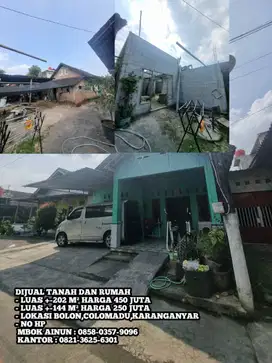 JUAL RUMAH DAN TANAH