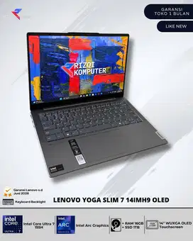 Lenovo Yoga Slim 7 14IMH9 OLED  Intel Core Ultra 7 155H Ram 16GB SSD 1