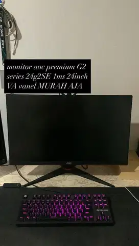 DI JUAL MONITOR DAN CPU ONLY PEMAKAIAN GAMING