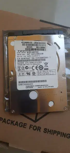 Hardisk Laptop Toshiba 500GB