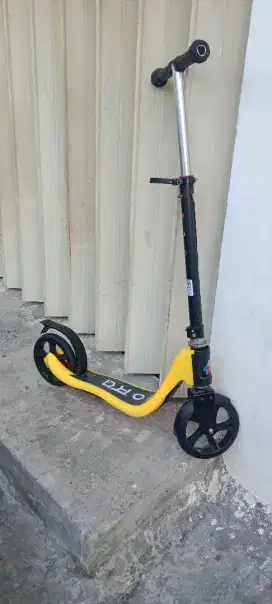 scooter anak, ban karet, rangka besi