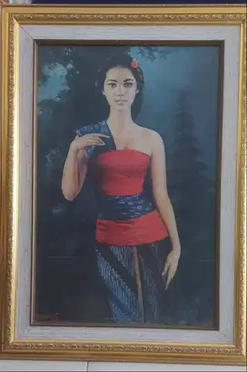Jual Lukisan Wanita Bali