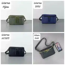 Tas wanita tumi audre hip waistbag nilon ready 4warna