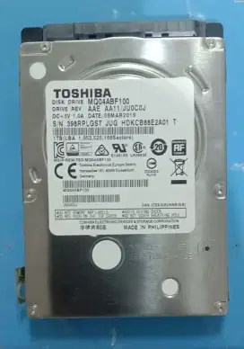 Harddisk Laptop Merk Toshiba 1TB (2,5 Inch, Internal)