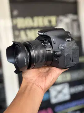 Canon EOS 600D Kit Box Lengkap Bonus Tas dan Memory