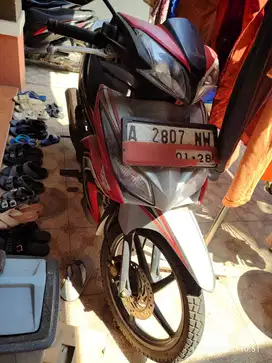 Honda blade merah 2012 pajak aktif plat A