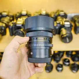 Lensa Sigma 35mm DG F2 for Sony Fullset Mulus