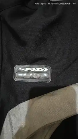 Dijual BU jaket touring full protector merk SPIDI XXL Made in itali.