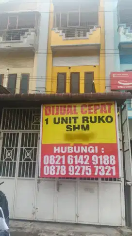 Ruko Dekat Mall Mahathan Medan