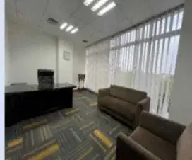 SEWA KANTOR DI JAKARTA SELATAN TB SIMATUPANG 131M2 FURNISHED 235K NEGO