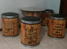 Bangku tong modif banyak motif