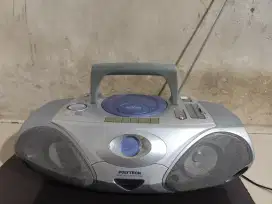 Radio kompo politron kondisi suara normal