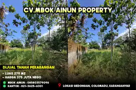 DIJUAL TANAH PEKARANGAN