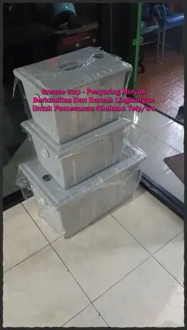 grestrep - gres trep - grease trep frp - penyaring minyak