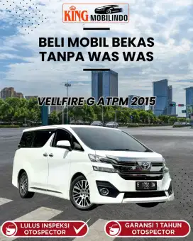 Vellfire G ATPM 2.5 AT 2015