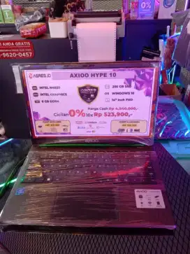 Promo cicilan pasto Laptop Axioo Hype 10