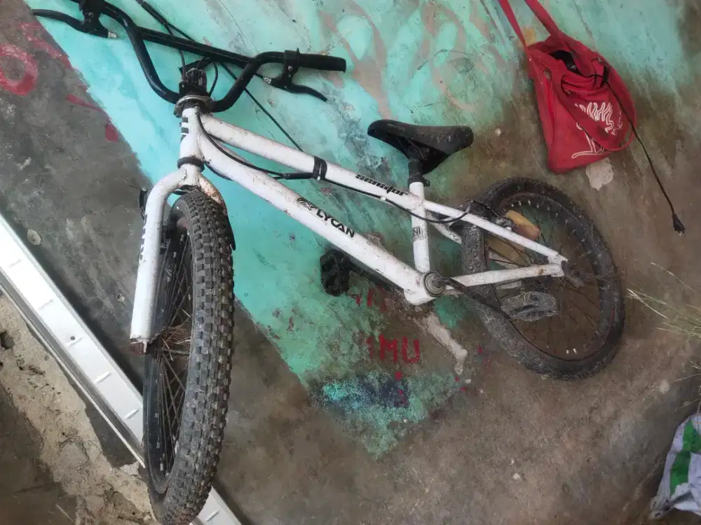 Sepeda bekas kondisi tinggal servis masih bagus