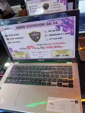 Promo Bunga Rendah Laptop Asus Vivobook Go 14
