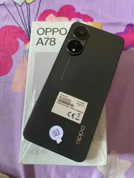 OPPO A78 Ram 8/256GB Mulus lengkap