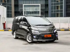 Vellfire 2,4 ZG Hitam 2012 Tdp20jt