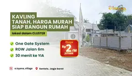 Tanah di Jogja Barat  Area Exit Tol Sentolo kulonprogo