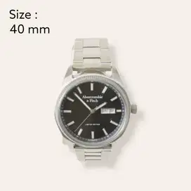 Abercrombie & Fitch Limited Edition Metal-Strap Watch