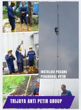 Ahli jasa pasang penangkal petir dan grounding mesin