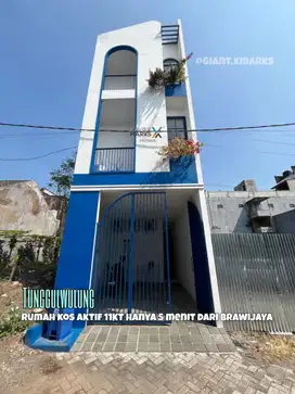 Rumah Kos Aktif Dekat UMM Brawijaya di Tunggulwulung Lowokwaru Malang