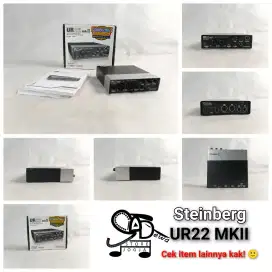 Steinberg UR22 Soundcard Yamaha UR 22 MKii Sound Card MK2 MK II 2