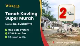 Tanah kavling murah sentolo kulonprogo 3 unit terahir dekat Bandara