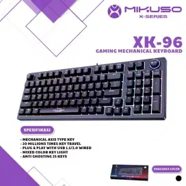 Keyboard mikuso xk 96