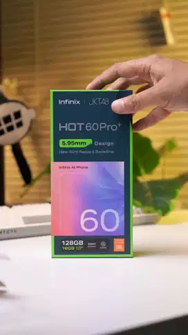 INFINIX HOT 60 PRO+ 8/128GB GARANSI RESMI INFINIX 1 TAHUN BISA DIANTER