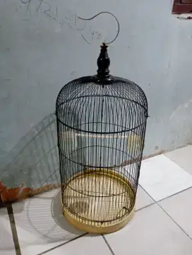 Kandang burung lovebird pintu tengah